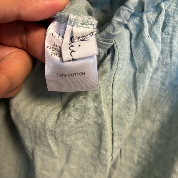 Chicwish boho Mint Wide-Leg pants - Picture 5 of 6